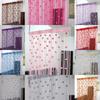 Shiny Rose Flower String Curtain Room Divider Tassel Window Curtain Door Curtain  Home Decor