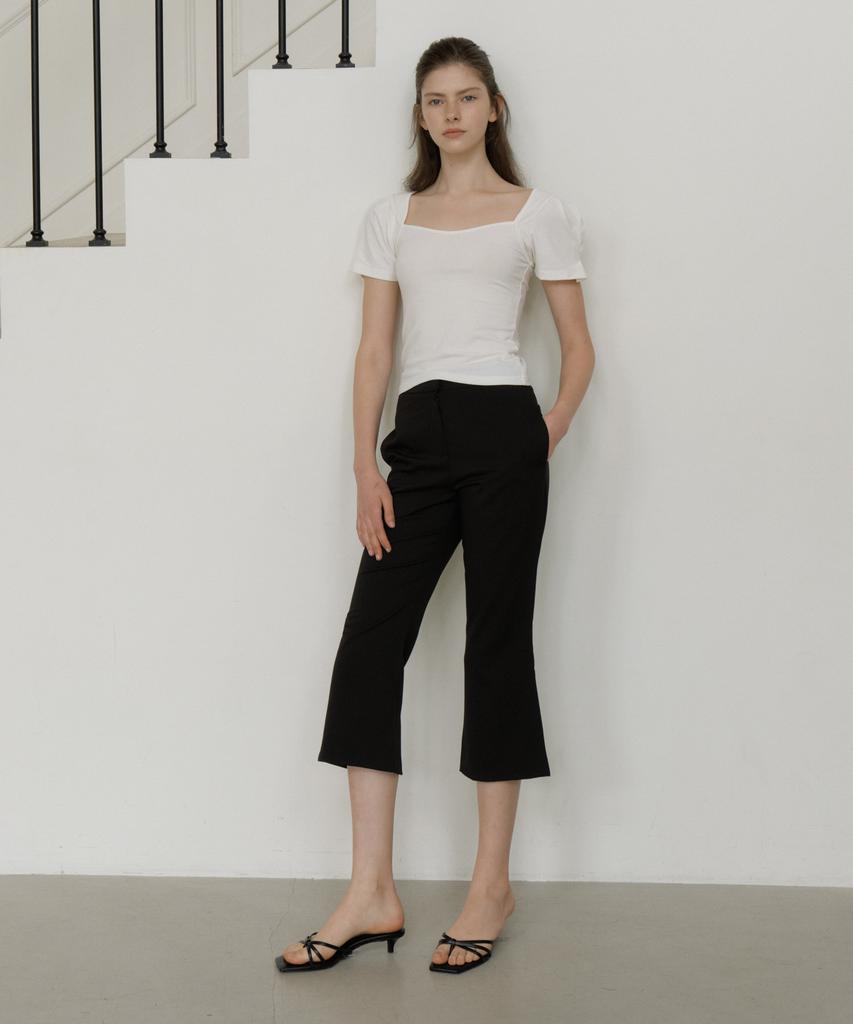 REORG Gir Capri Pants Black