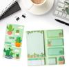 800 Sheets Sticky Note Cartoon Note Paper Self-Adhesive Note Paper Sticky Index Tabs Book Page Mark for Office School
