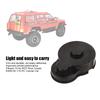Aluminium Alloy Motor Gear Cover Accessory Fit for RGT Rock Cruiser EX86100 1 10 RC Crawler CarBlack