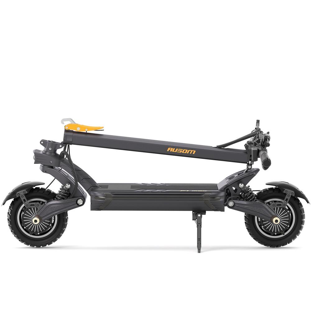 Ausom F1 Max Electric Scooter, 60V Dual Motor 1400W×2, 20 km/h Top Speed, 62 Miles Max Range,Hydraulic Disc Brakes, 330 lbs Load Capacity