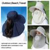 Солнцезащитная шляпа с защитой от УФ-лучей для лица и шеи, кепка-солнцезащитный крем, летние женские шляпы для рыбалки, охоты, пеших прогулок