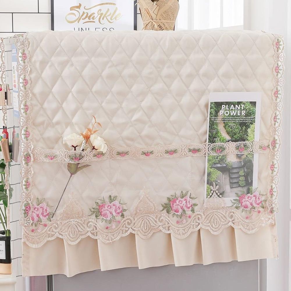 polyester cotton Refrigerator Dust Covers Fashionable Microwave Oven Dust Protector  living room