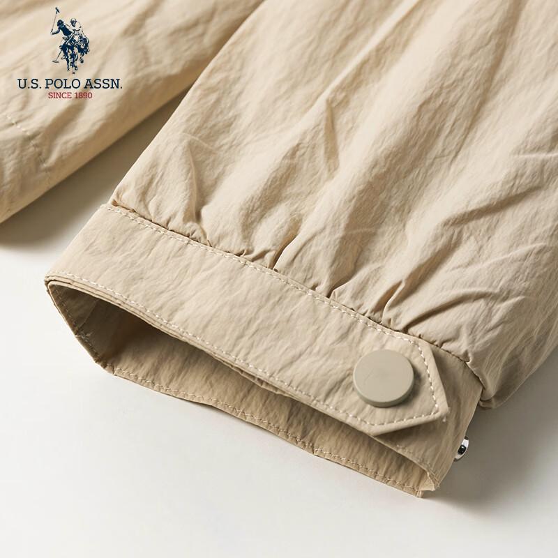 НАС. АССН ПОЛО. Мужская повседневная куртка с капюшоном, ветрозащитная и водонепроницаемая