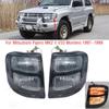 For Mitsubishi Pajero MK2 II V33 Montero 1997 1998 1999 Car Front Bumper Side Marker Corner Turn Signal Light