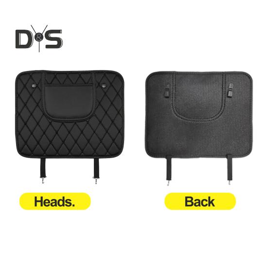 Коврик для автомобильного сиденья, защита спинки автомобильного сиденья с карманами-органайзерами, водонепроницаемая задняя крышка автомобильного сиденья, защита для салона автомобиля, аксессуары