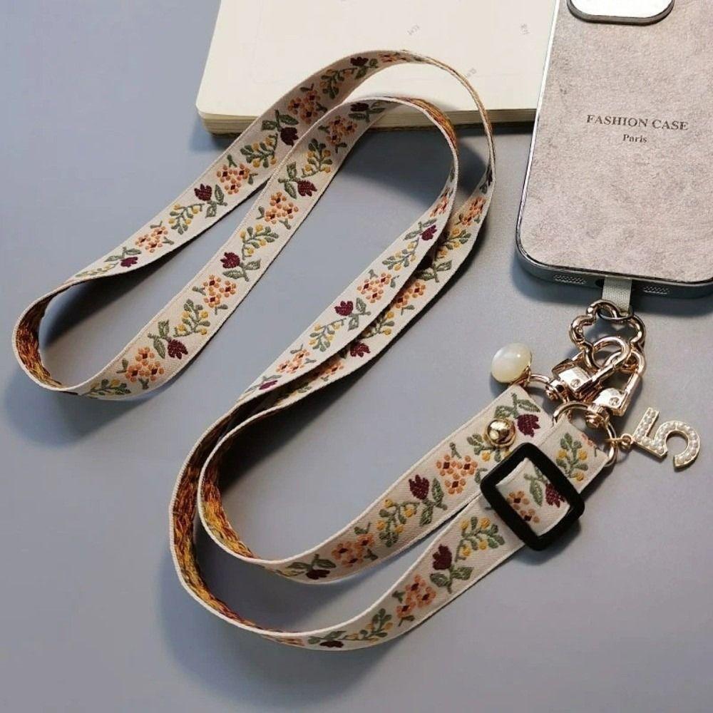 Neck Bag Design Mobile Phone Lanyard Adjustable Length Phone Strap Lanyard for Travel