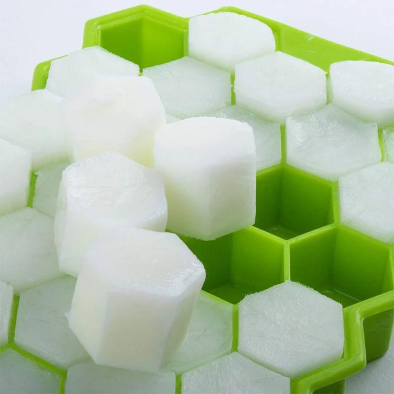Ice Cube Maker Silicones Ice Mould Honeycomb Ice Cube Tray Magnum Silicone Mold Forms Food Grade Mold for Whiskey Cocktail