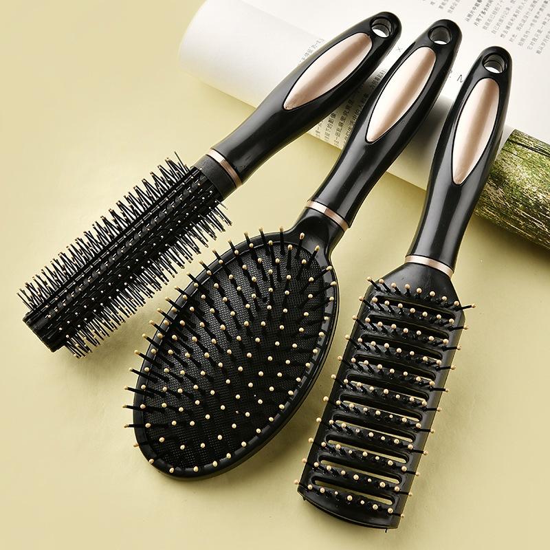 Air cushion comb - scalp massage, volumizing hair brush for women, portable hair styling tool