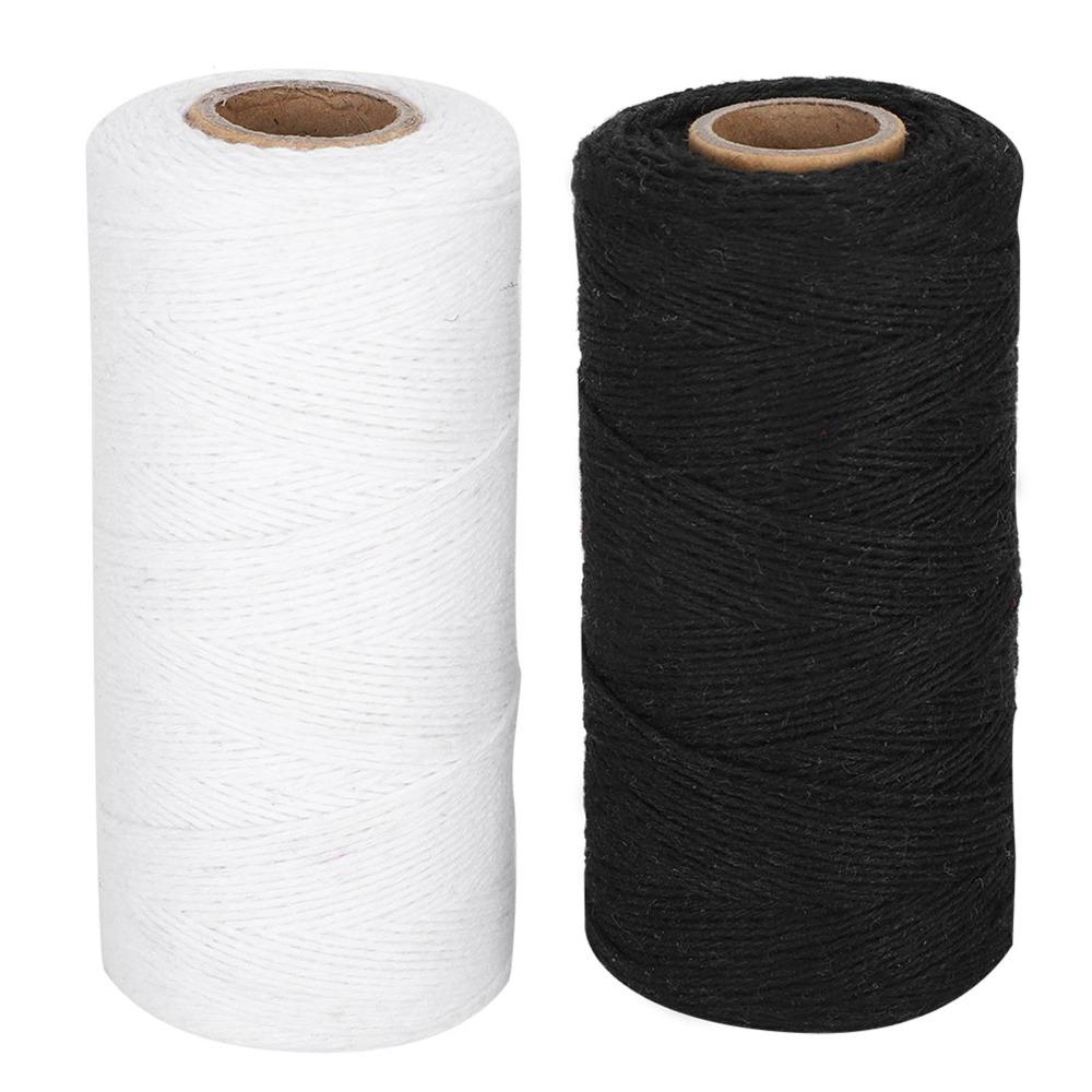 2pcs Pure Cotton Cotton Warp Thread 8/4 Count Embroidery Thread Weaving Yarn DIY Craft Projects