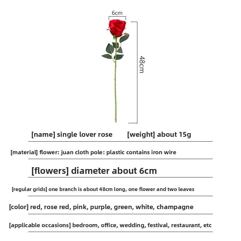 Rose Silk Artificial Flowers For Wedding Decor Home Styling Use Photography