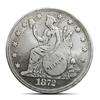 Памятная монета Old Morgan в долларах США 1872 года для коллекционирования валюты, литье под давлением