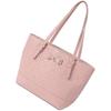 [SecretDoor] Pink Tote Bag Ladies Tote Bag Shoulder Bag Larger Large Capacity A4 Synthetic Leather With Gusset Large Tote Bag Large Tote Bag Large