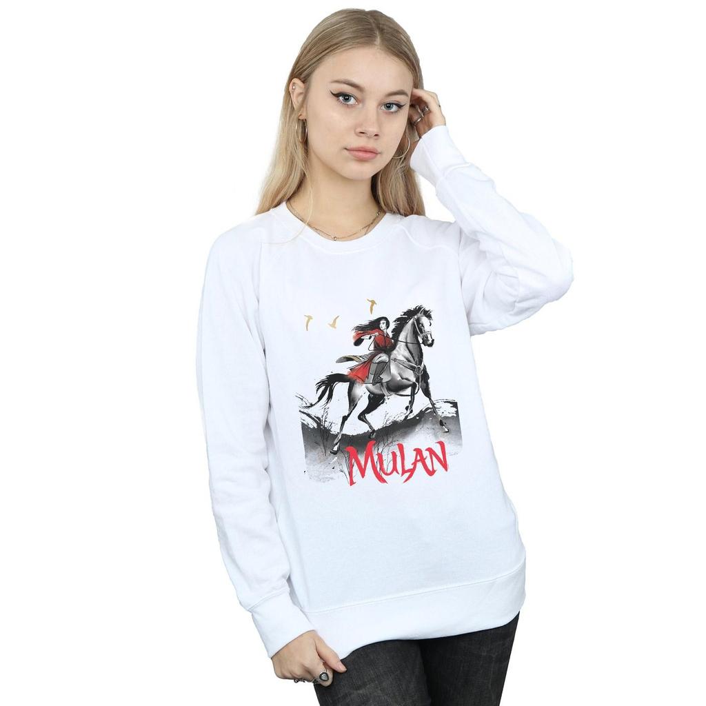 Disney Womens/Ladies Mulan Movie Stride Sweatshirt