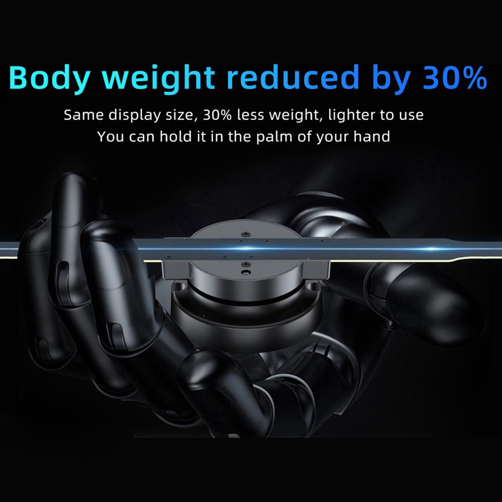 PD42 3D голограммный проектор Рекламный дисплей Вентилятор Настенный плеер 3D невооруженным глазом HD LED Photo