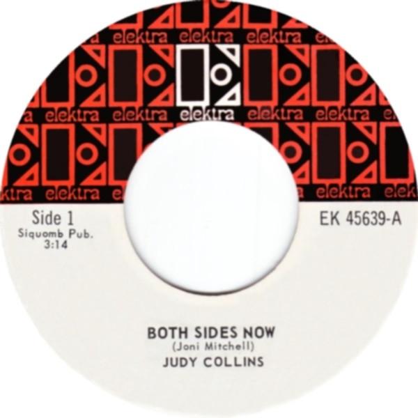 7-дюймовая пластинка JUDY COLLINS Both Sides Now EK45639 Elektra 1968 Канада Рок Б/у
