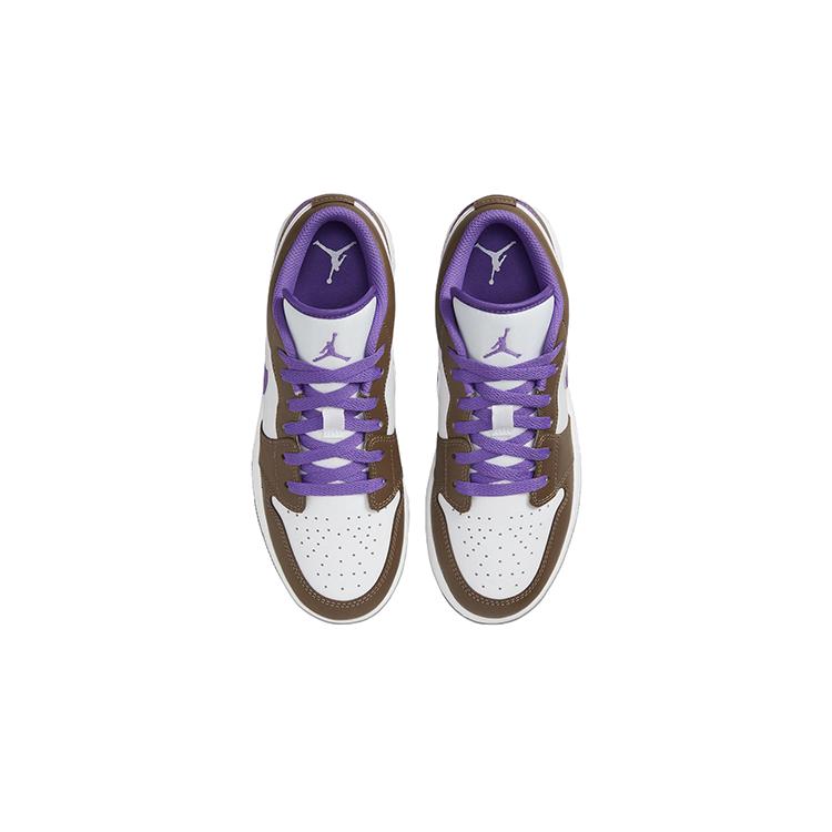 Jordan 1 Низкий Пурпурный Мокко GS 553560-215