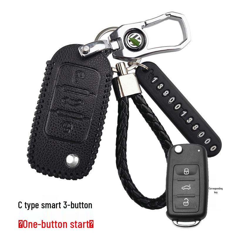 Чехол для ключа Volkswagen для Lavida Plus, Sagitar, Bora, Jetta, Santana, Polo и моделей 2023 года