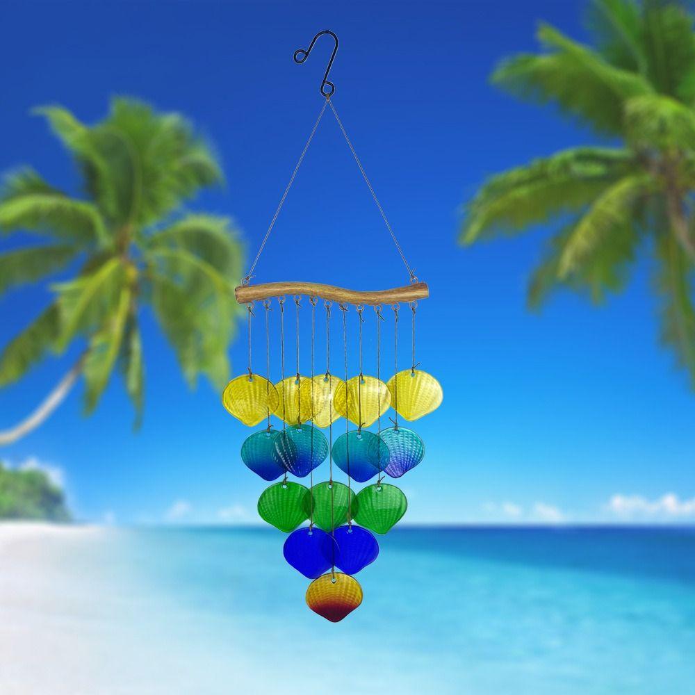 Colorful Wind Chime Iron Art Light Collection Pendant Crafts Sun Catcher Windows