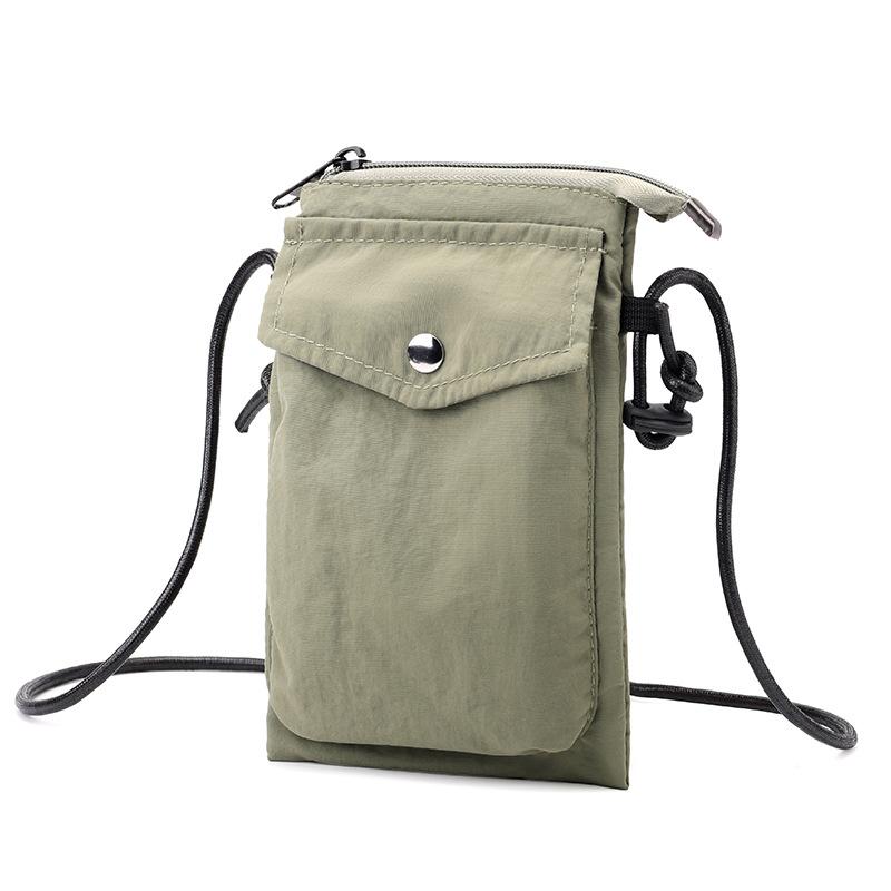 Японская литература и искусство Маленькая свежая сумка для мобильного телефона Мини-маленькая тканевая сумка Легкая повседневная вертикальная сумка через плечо для женщин