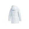 adidas W Climawarm пуховик с капюшоном уличное теплое зимнее пальто женская куртка светло-голубого цвета EH3990