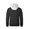 Men's Cotton Coat New Winter Outdoor Windproof and Warm Splicing Hooded Casual Sports Versatile Men's Jacket