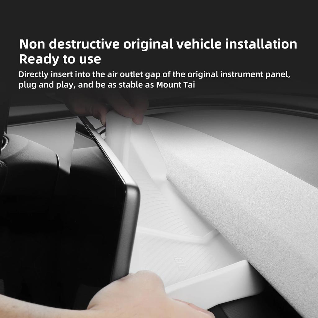 Для Tesla Model3 Центральный экран управления задний лоток для хранения модели 3 Highland 2024 ящик для хранения приборной панели аксессуары для салона автомобиля