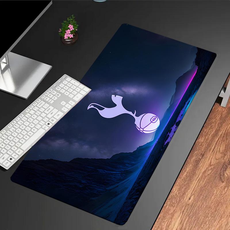 Tottenham Crest Design Mouse Pad, Rubber Base, Mouse Pad for Gamers and Office Use, Gaming Desk , Easy To Clean Mat Christmas fan gifts