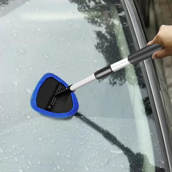 Средство для мытья окон автомобиля, инструмент для мытья лобового стекла с длинной ручкой, не царапающий, универсальный
