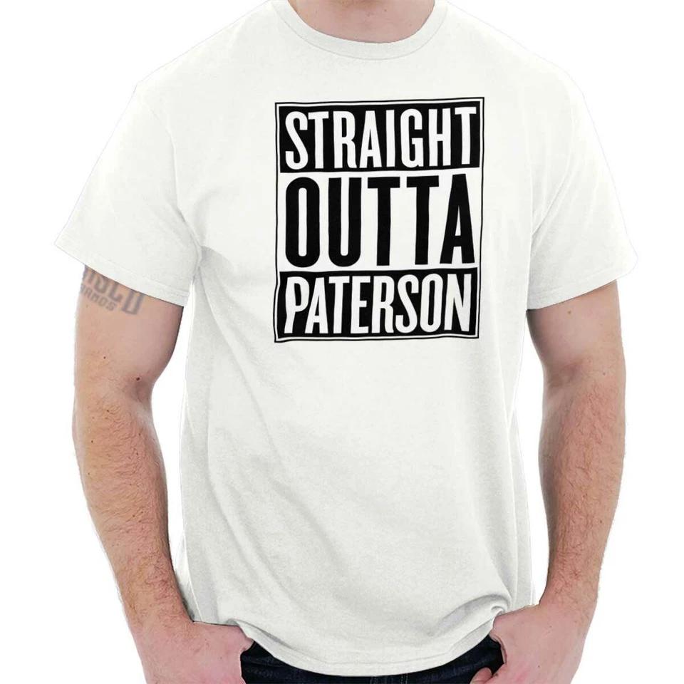Straight Outta Paterson, NJ City Movie T Shirts Gift Ideas T-Shirt Tee For Women