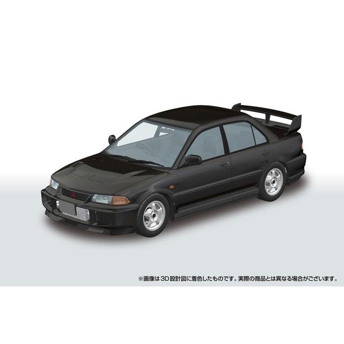 AOSHIMA 1/24 Initial D №20 Кёити Судо CE9A Lancer Evolution III Пластиковая модель (Бонус за первую продукцию: В комплекте специальная наклейка формата А5) черный