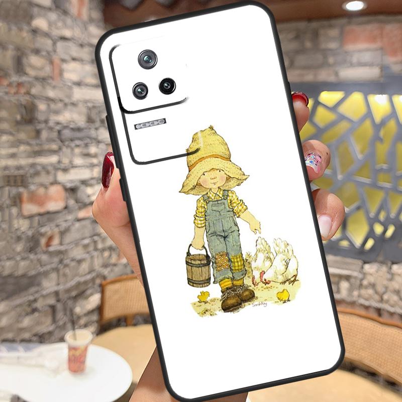 Sarah Kay Case For Xiaomi 11T 12T 13 Pro 12X 11 12 Lite Cover For POCO F5 X5 X4 X3 Pro F4 GT F3 M5 C40