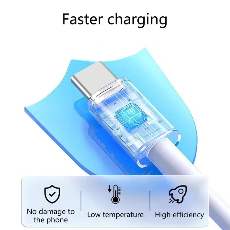 Кабель USB C Папа - Папа, 100 Вт, Быстрая зарядка, Поддержка зарядки и синхронизации, Разъем 10 Гбит/с для телефона, планшета, наушников