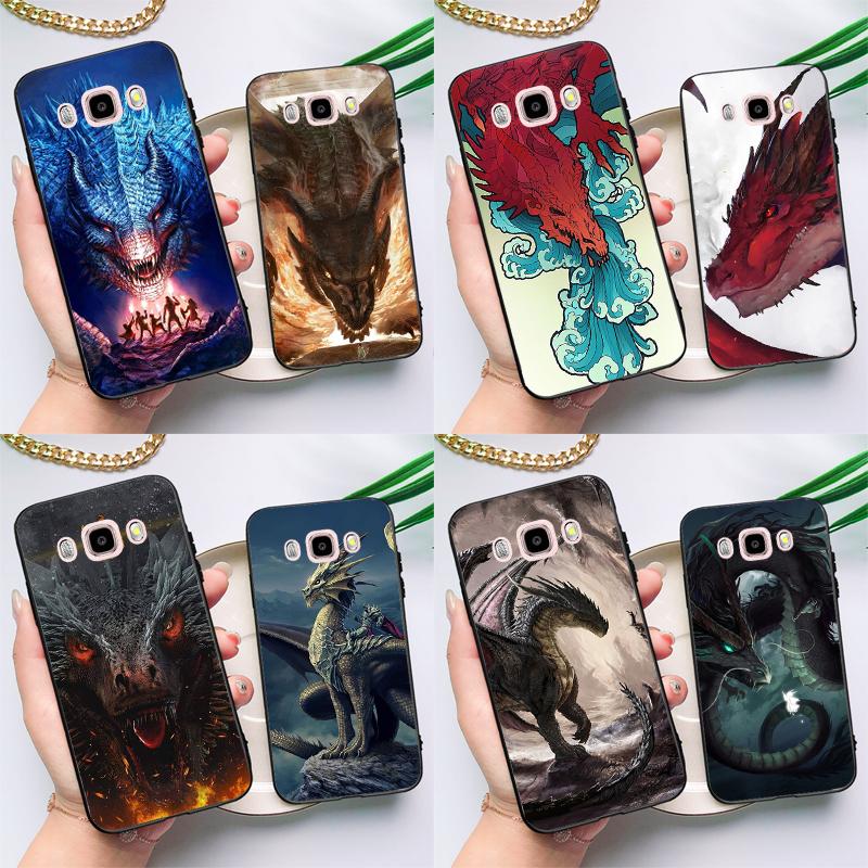 Прохладный художественный чехол с драконом для Samsung Galaxy J4 J6 Plus 2018 J8 A6 A7 A8 A9 J1 A3 A5 2016 J3 J5 J7 2017