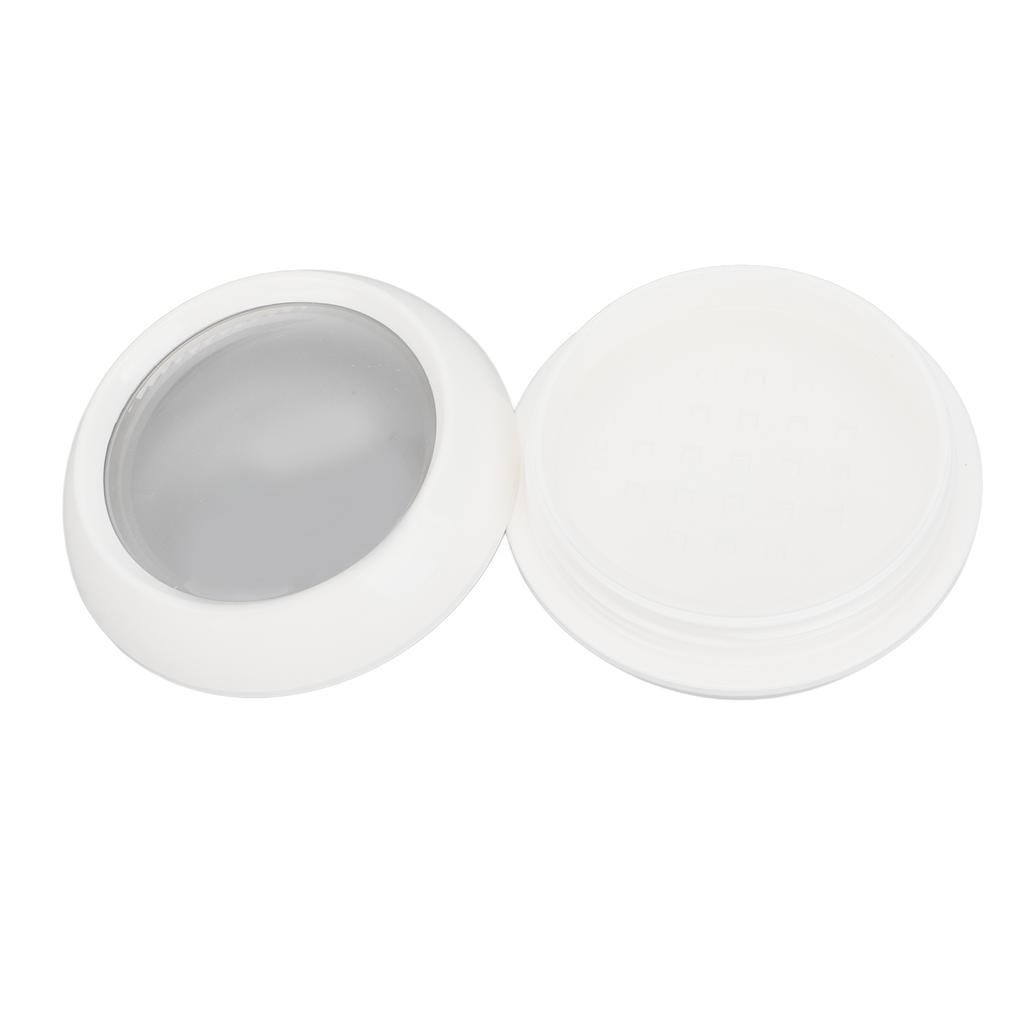 Makeup Powder Container Refillable Empty Loose Powder Box with Powder Puff Sifter Spoon for Travel Daily Use
