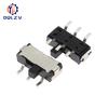 Toggle Switch 9*3.5*3.5mm 3 Feet 2 Gears, Handle Length 2MM Side Patch Slide Switch