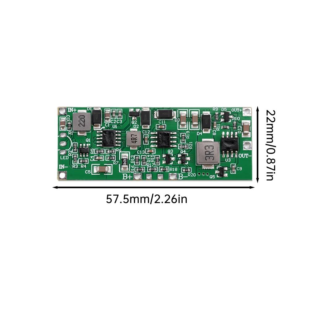 Модуль источника питания ИБП DC 12V 36W 3A, плата управления бесперебойным питанием, модуль защиты от перегрузки с шаговым повышением напряжения 3S