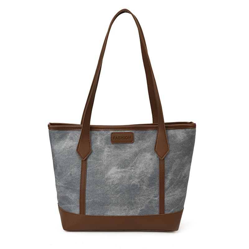 Трендовая, Модная, Высококачественная, Вместительная, Ретро сумка-тоут на одно плечо под мышкой для осенних поездок на работу