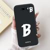 For LG V50S ThinQ / V50 ThinQ 5G Lucky Initial Letter Phone Case For LG V50 V50S ThinQ Black Silicone Soft Cases Bumpers