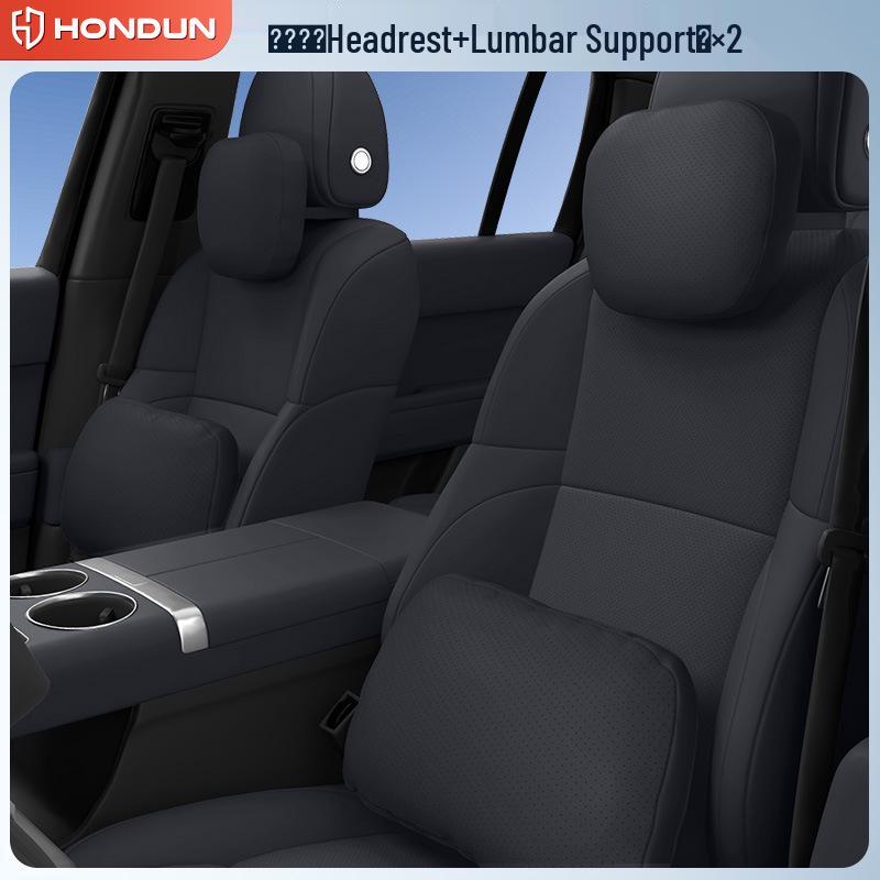 BMW & MINI Headrest Neck Pillow: Compatible with 3, 5, 7 Series, X1, X3, X5, Mini, i3, M4. Ideal for lumbar support.