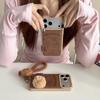 Чехол для iPhone Hello Kitty Япония и Южная Корея Коричневая линия Десерт для iPhone 17/16 Pro Max/15/14 - Женская версия