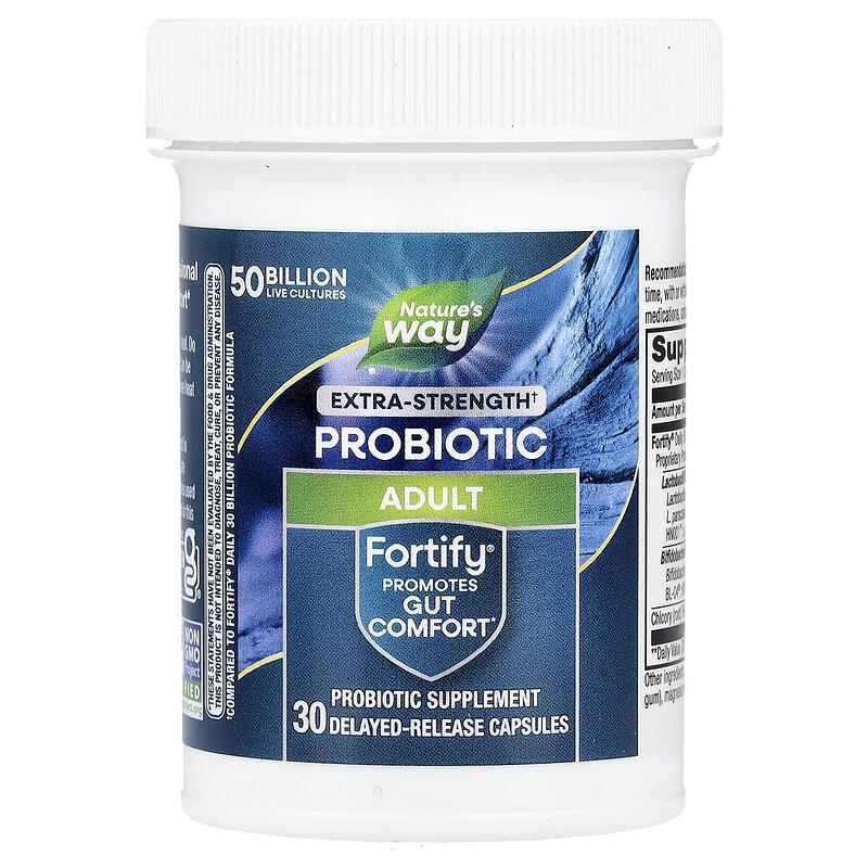 Fortify®, Probiotic, Adult, 50 Billion, 30 Delayed Release Capsules