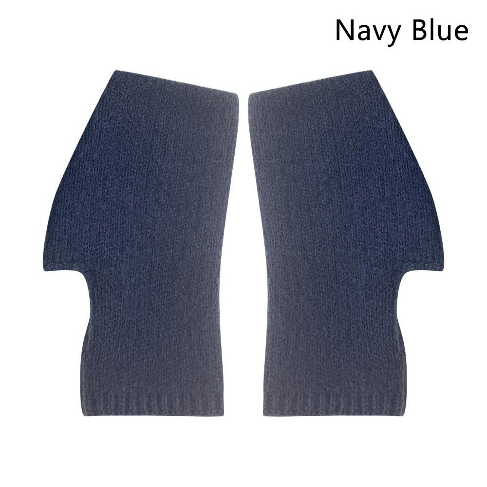 Защита для рук Кашемировые перчатки с открытыми пальцами Вязаные перчатки Митенки с половиной пальца Женские Девичьи