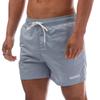 Hugo Mens Haiti Contrast Logo Drawstring Swim Shorts