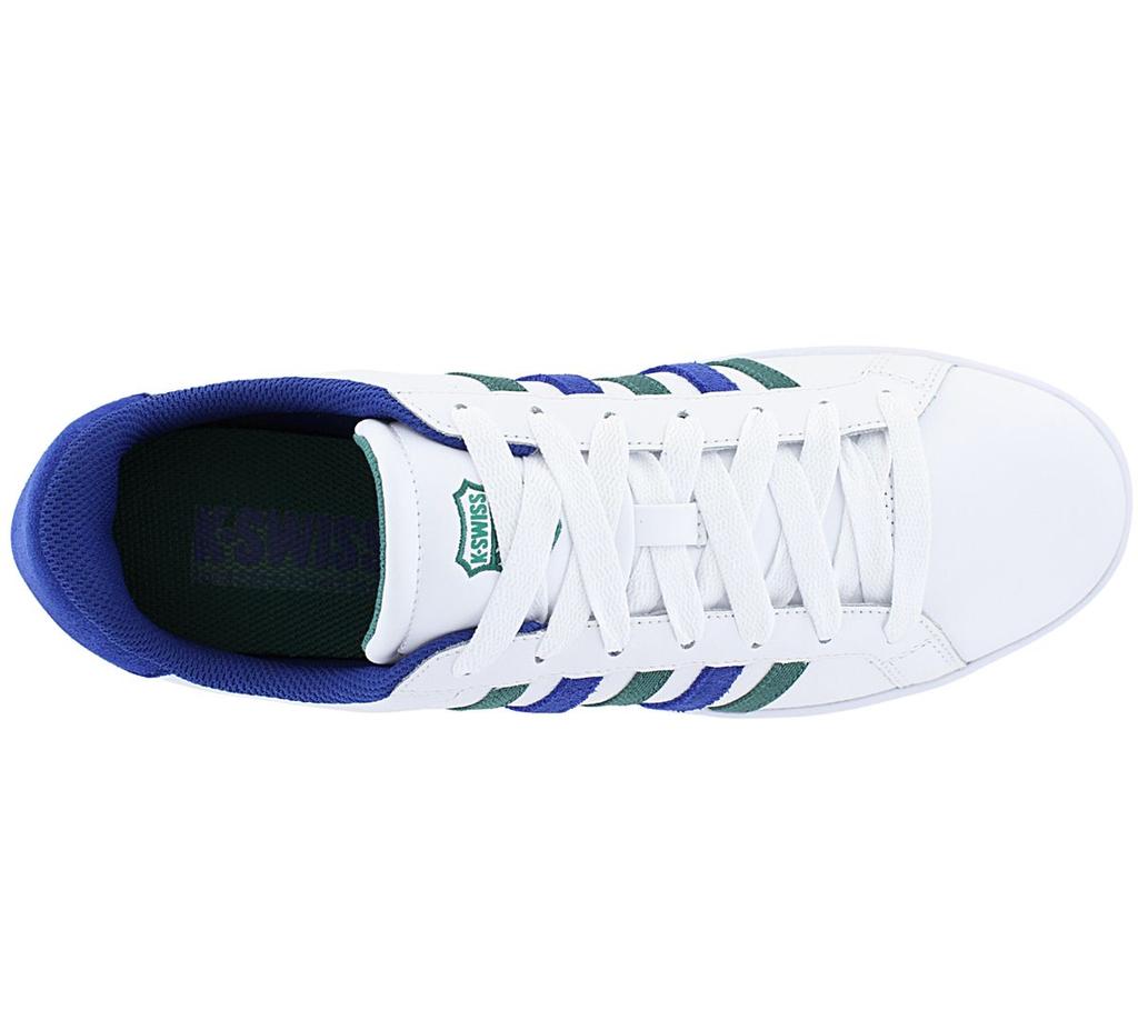 K-SWISS Classic Court Tiebreak Leather - Мужские кроссовки белые 07011-159-M ORIGINAL