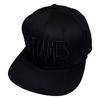In Flames Back Print Logo Snapback Cap