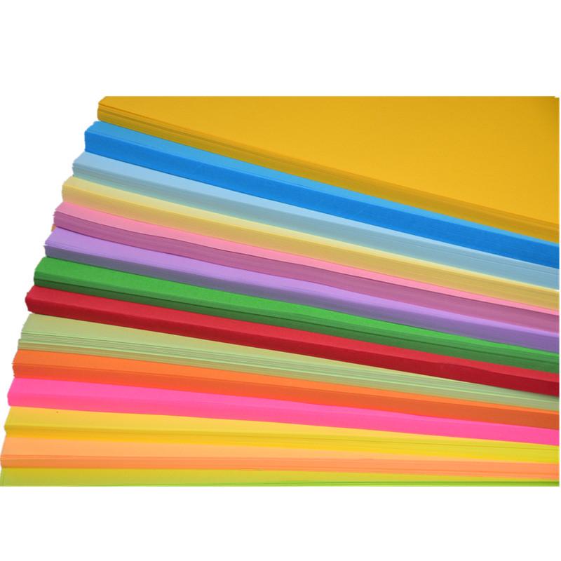 Цветная бумага для творчества формат А4 100 листов