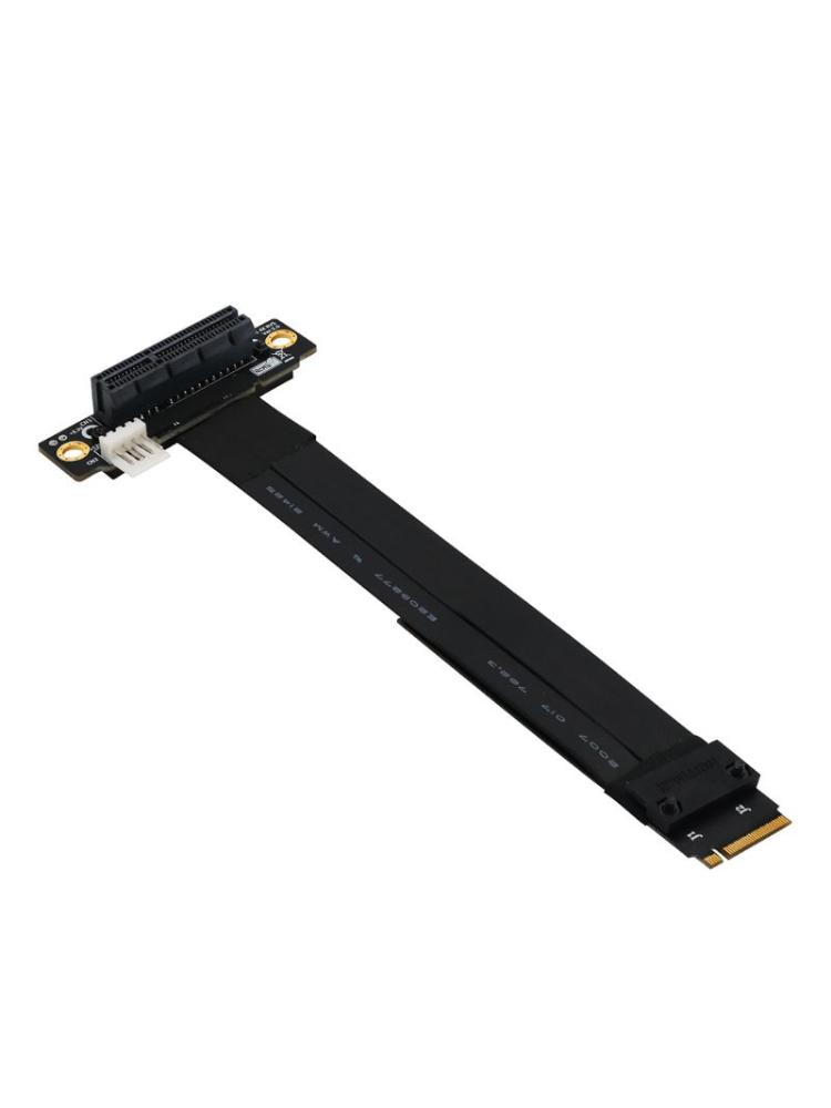 Key-M PCI-Express Xtension Cable PCIe X4 3.0 PCI-E 4X To for M.2 NVMe for M for Key 2280 R Card Gen3.0 Cable 32G