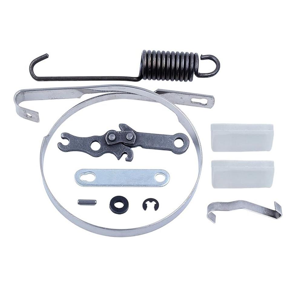 Black Chainsaw Handle And Brake Band Repair Kit For MS250 MS230 MS210 025 023 021 With Clutch Flat Spring Buffer Replacement