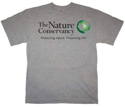 Футболка благотворительной организации Nature Conservancy